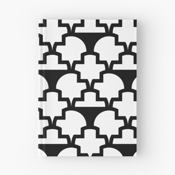 Item preview, Black geometric shapes pattern designed and sold by GetItGiftIt.