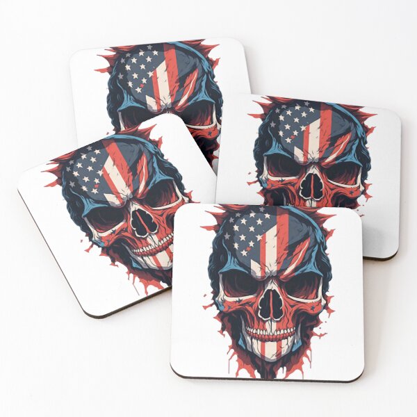 Item preview, American Flag Skull  designed and sold by terihsuyuio.