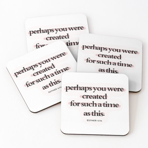 Item preview, Created for such a time as this - Esther 4:14 designed and sold by Jasmine Sixel.