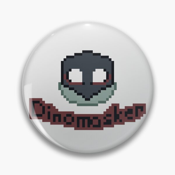 Item preview, Therizinosaurus Dinomasker Pixel Art  designed and sold by NewtsNovelty.