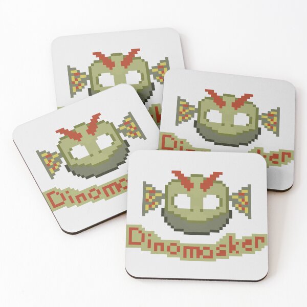 Item preview, Dilophosaurus Dinomasker Pixel Art  designed and sold by NewtsNovelty.