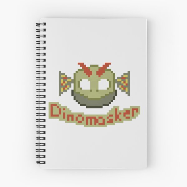 Item preview, Dilophosaurus Dinomasker Pixel Art  designed and sold by NewtsNovelty.