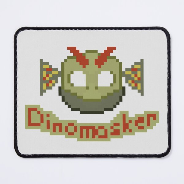 Item preview, Dilophosaurus Dinomasker Pixel Art  designed and sold by NewtsNovelty.