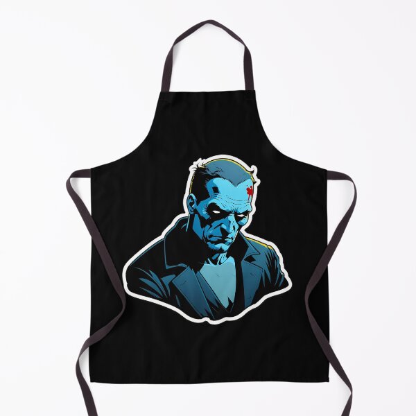 Item preview, Mysterious Blue Man in Dark Jacket designed and sold by artwaves.