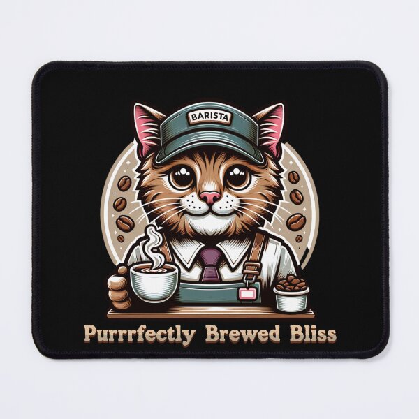 Item preview, Feline Brewmaster designed and sold by JavaJokeTees.