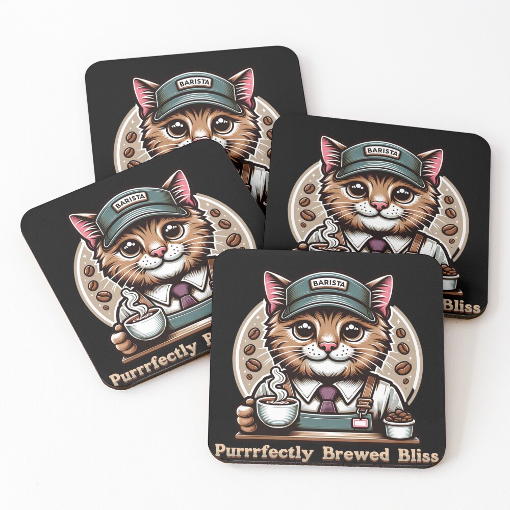 Item preview, Coasters (Set of 4) designed and sold by JavaJokeTees.