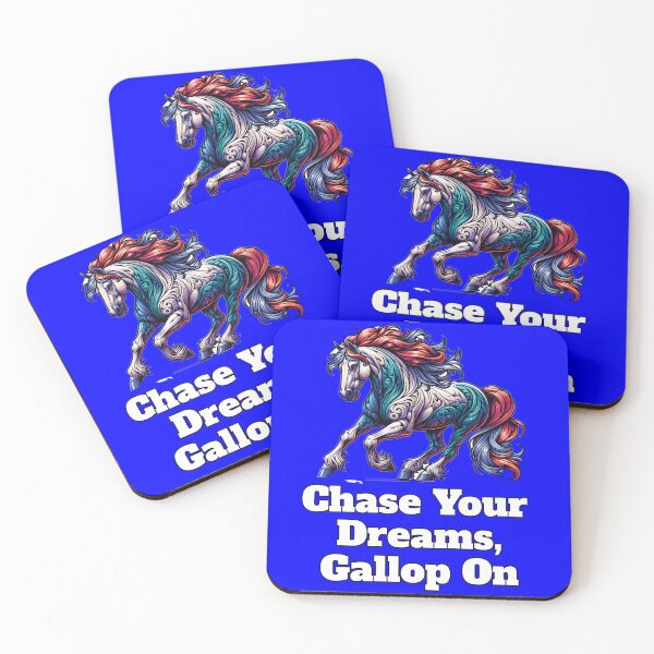 Item preview, Horse Lovers Design Chase Your Dreams, Gallop On designed and sold by fantasticdesign.