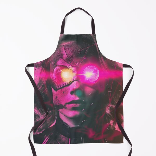 Artikelvorschau, Comic-Superhelden-Neon-Ästhetik-Lichteffekt-Kunst – Modernes Design für Fantasy-Fans entworfen und verkauft von Mystikos Art.