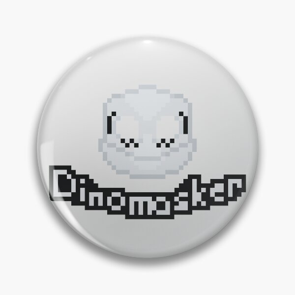 Item preview, Atrociraptor Dinomasker Pixel Art  designed and sold by NewtsNovelty.