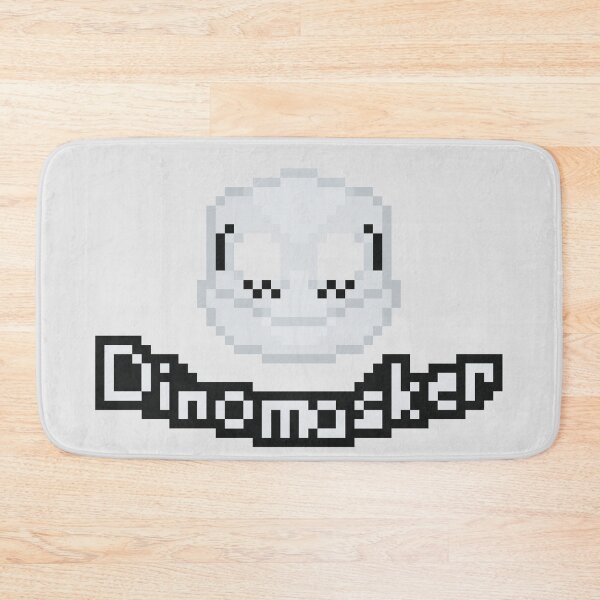 Item preview, Atrociraptor Dinomasker Pixel Art  designed and sold by NewtsNovelty.