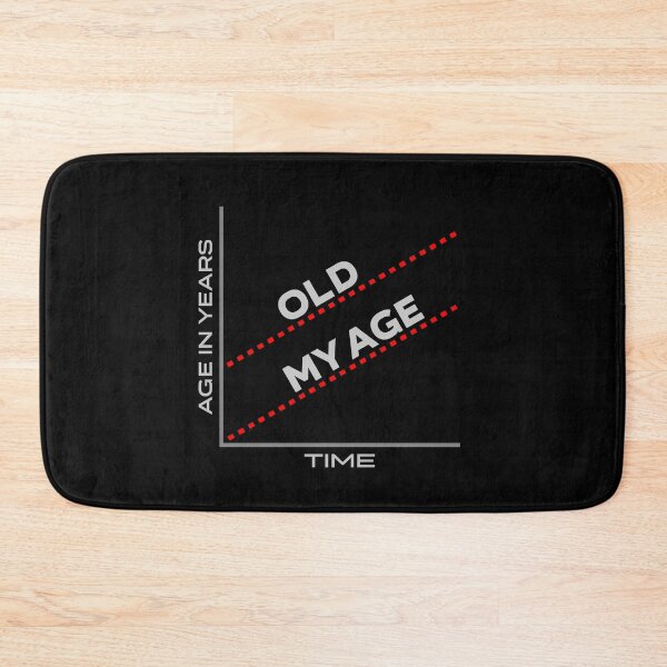 Item preview, Old vs. my age graph. v.1 designed and sold by x1brett.