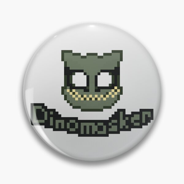 Item preview, Giganotosaurus Dinomasker Pixel Art  designed and sold by NewtsNovelty.