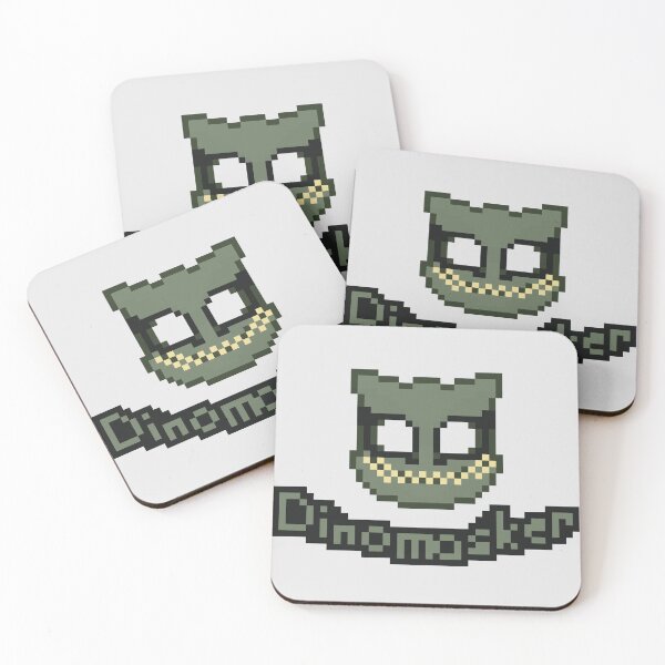 Item preview, Giganotosaurus Dinomasker Pixel Art  designed and sold by NewtsNovelty.