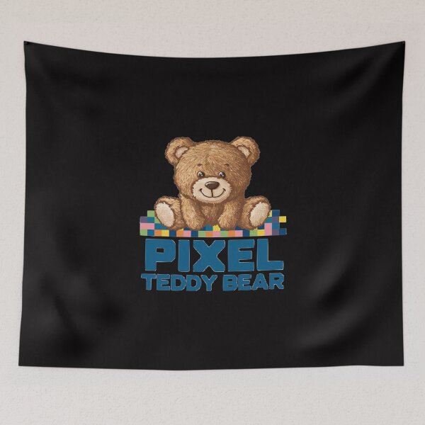 Item preview, Pixel Teddy Bear designed and sold by Gentle40Winks.