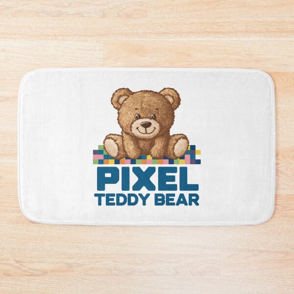 Item preview, Pixel Teddy Bear designed and sold by Gentle40Winks.