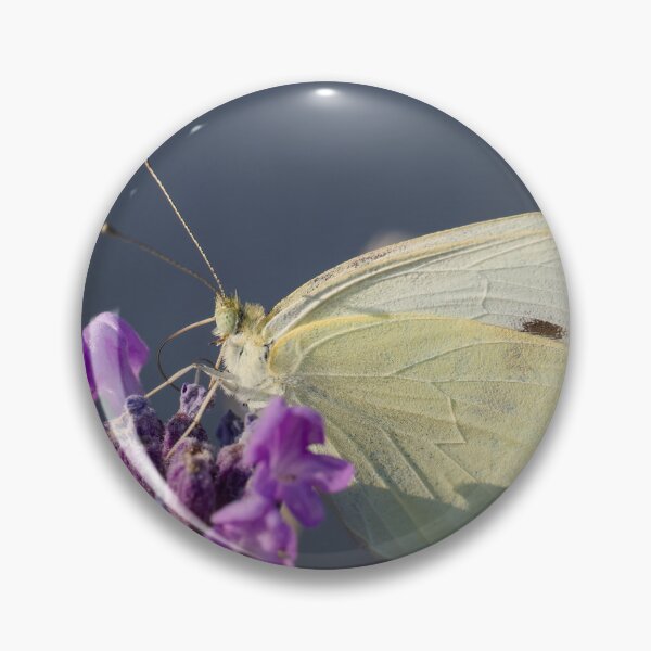 Item preview, Cabbage White Butterfly on lavender  designed and sold by Cblifeisgood.