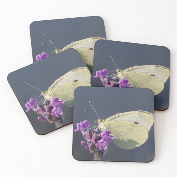 Item preview, Cabbage White Butterfly on lavender  designed and sold by Cblifeisgood.