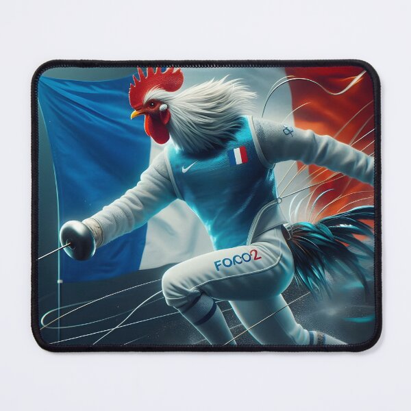 Item preview, Olympic cock Athlete France designed and sold by GalleryBrisArt.