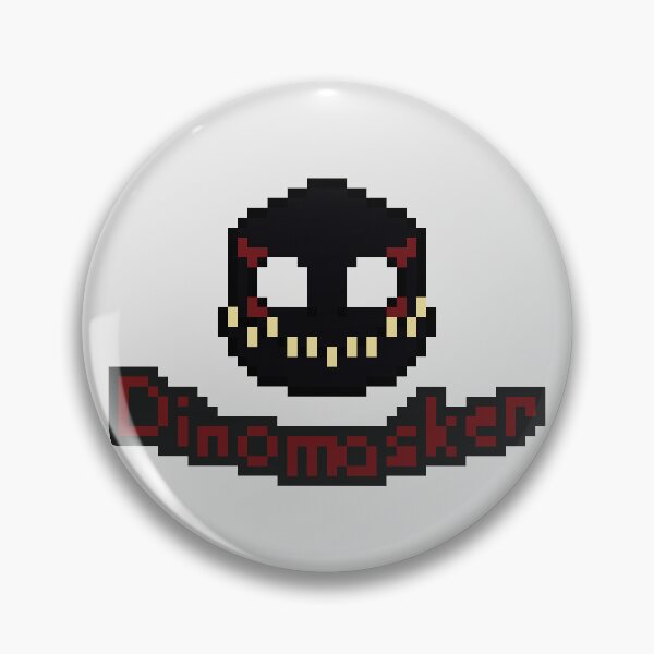 Item preview, Indoraptor Dinomasker Pixel Art  designed and sold by NewtsNovelty.