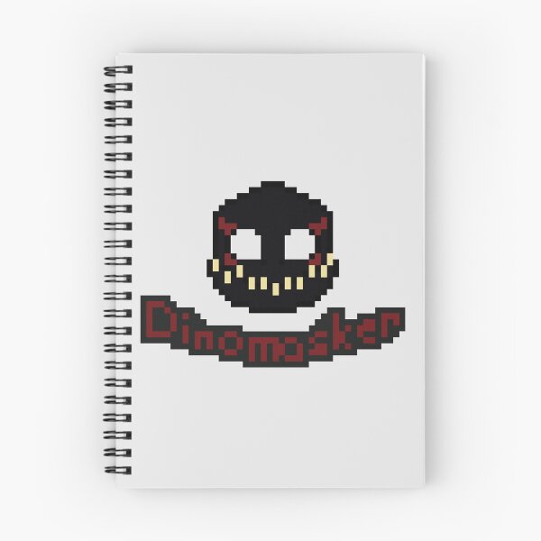 Item preview, Indoraptor Dinomasker Pixel Art designed and sold by NewtsNovelty.