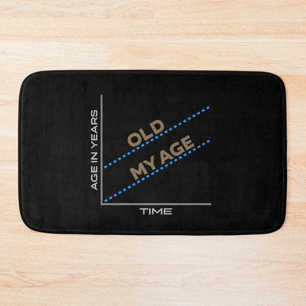 Item preview, Old vs. my age graph. v.3 designed and sold by x1brett.