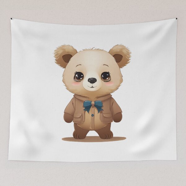 Item preview, Cute little bear designed and sold by TeeTemptation.