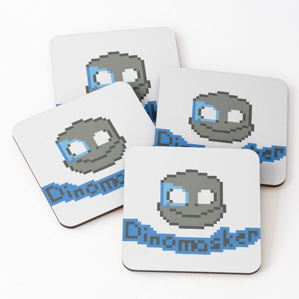 Item preview, Velociraptor Dinomasker Pixel Art designed and sold by NewtsNovelty.