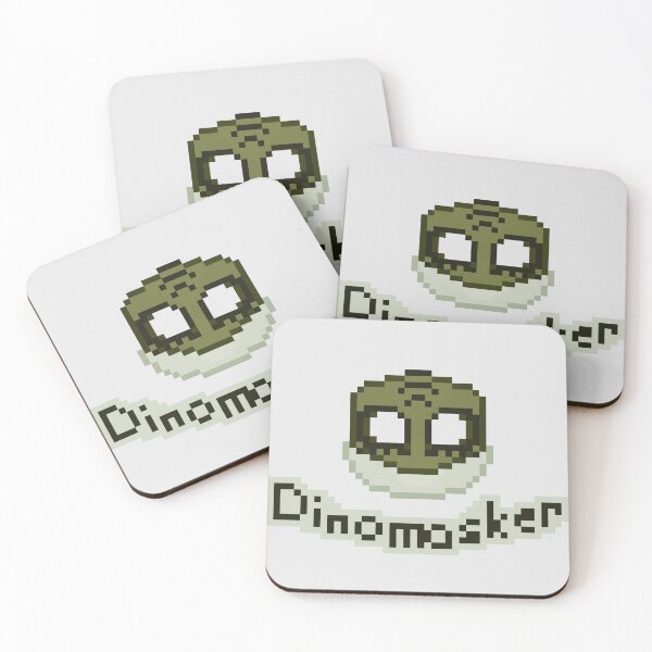 Item preview, Velociraptor Dinomasker Pixel Art V2 designed and sold by NewtsNovelty.