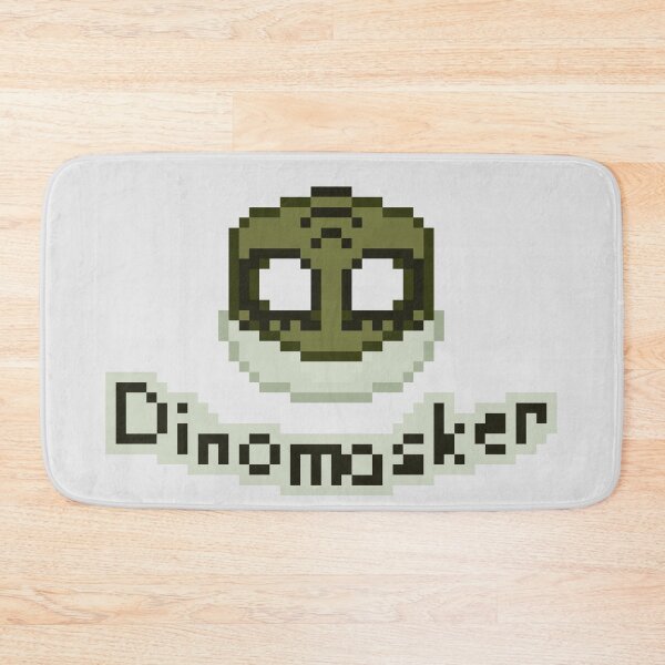 Item preview, Velociraptor Dinomasker Pixel Art V2 designed and sold by NewtsNovelty.