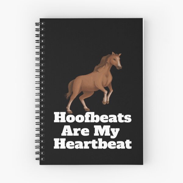 Item preview, Horse Lovers Design Hoofbeats Are My Heartbeat designed and sold by fantasticdesign.