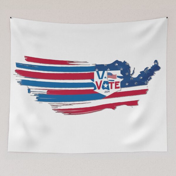 Item preview, “Empower Your Voice: 2024 Voting Campaign Graphic” designed and sold by merve02shop.