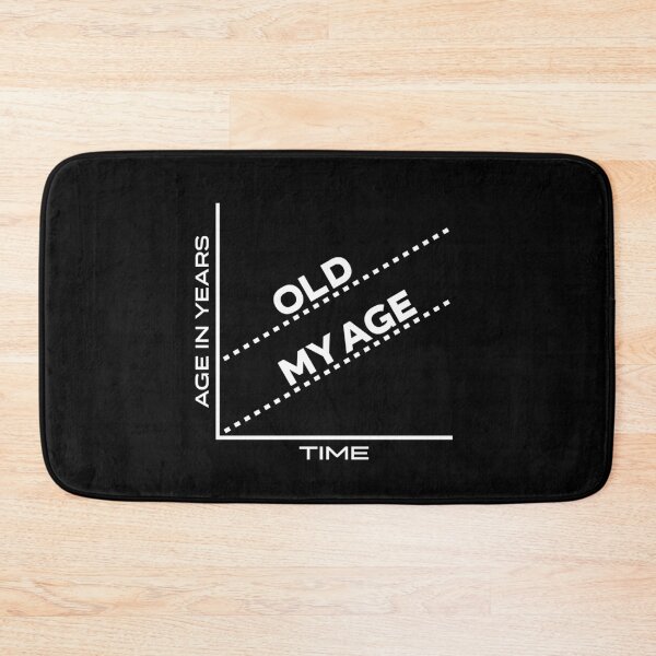 Item preview, Old vs. my age graph. v.4 designed and sold by x1brett.