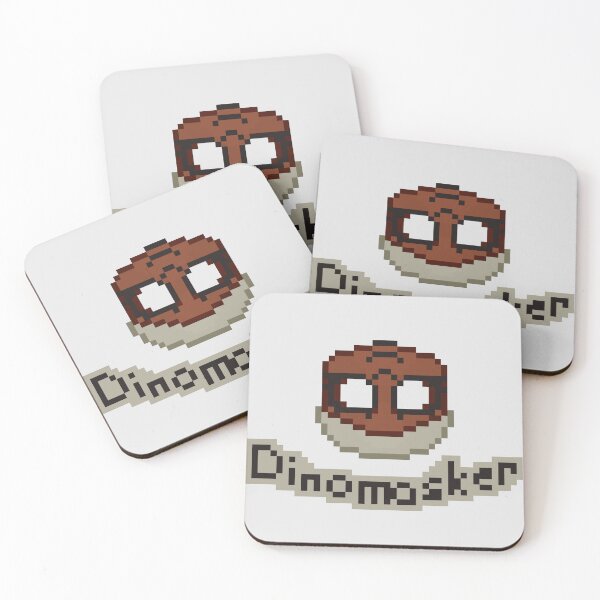 Item preview, Velociraptor Dinomasker Pixel Art V3 designed and sold by NewtsNovelty.
