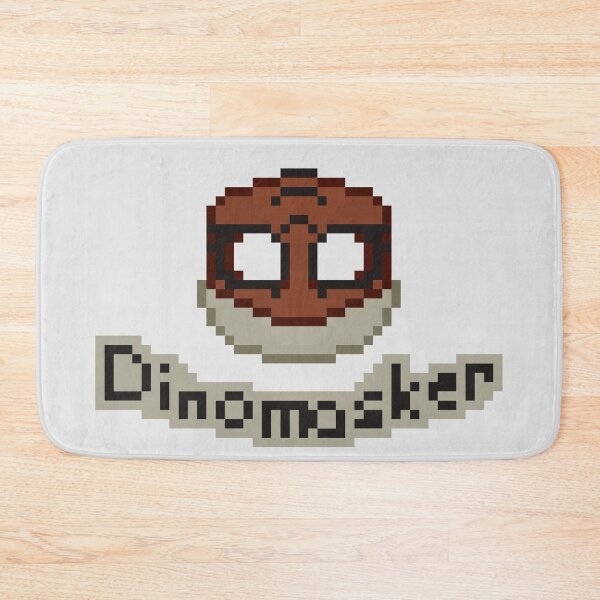 Item preview, Velociraptor Dinomasker Pixel Art V3 designed and sold by NewtsNovelty.