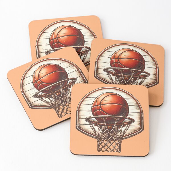 Item preview, Vintage Basketball Hoop Basketball Fan for Basketball player -  designed and sold by PurpleLoveStore.