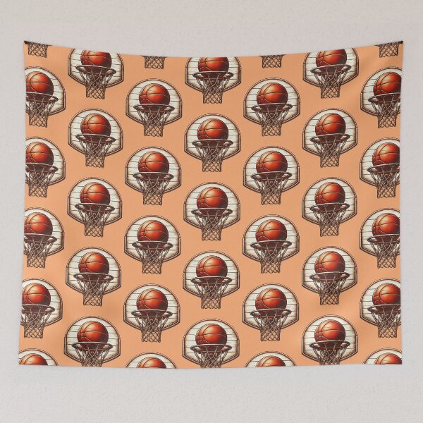 Item preview, Vintage Basketball Hoop Basketball Fan for Basketball player -  designed and sold by PurpleLoveStore.