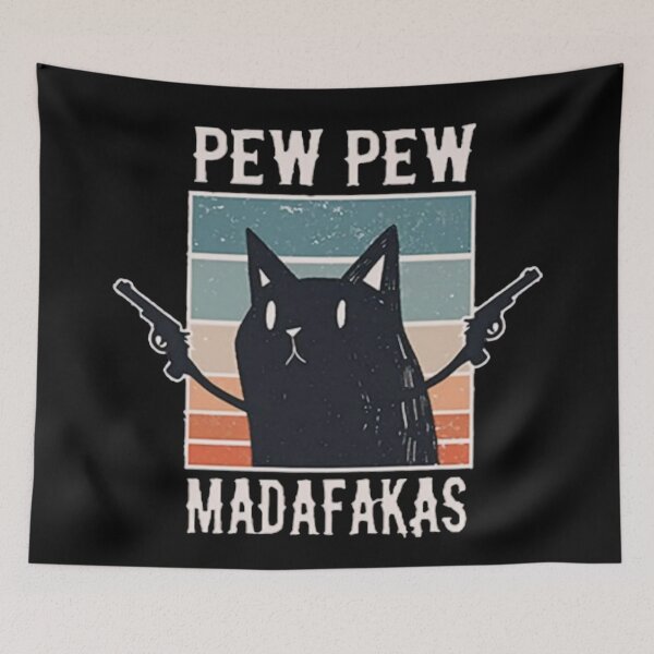 Item preview,  Crazy Pewpew Cat designed and sold by Coollzone.