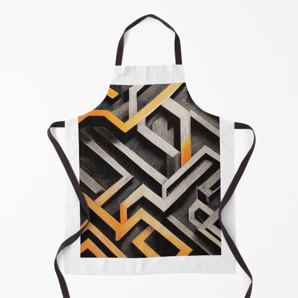 Artikelvorschau, Maskuline Kunst, golden, gold und schwarz, sich kreuzende Formen und Linien, edel, luxuriös und ansprechend 3 entworfen und verkauft von navitalidesign.