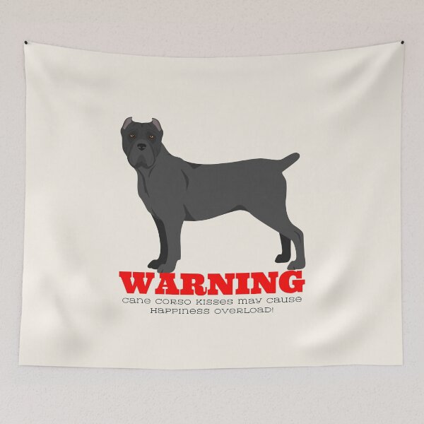 Item preview, Cane corso kisses may cause happiness overload designed and sold by Peerless-Prime.