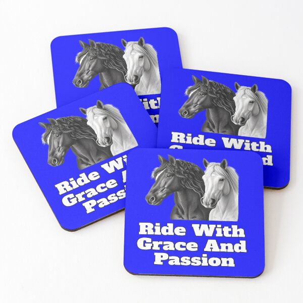 Item preview, Horse Lovers Design Ride With Grace And Passion designed and sold by fantasticdesign.