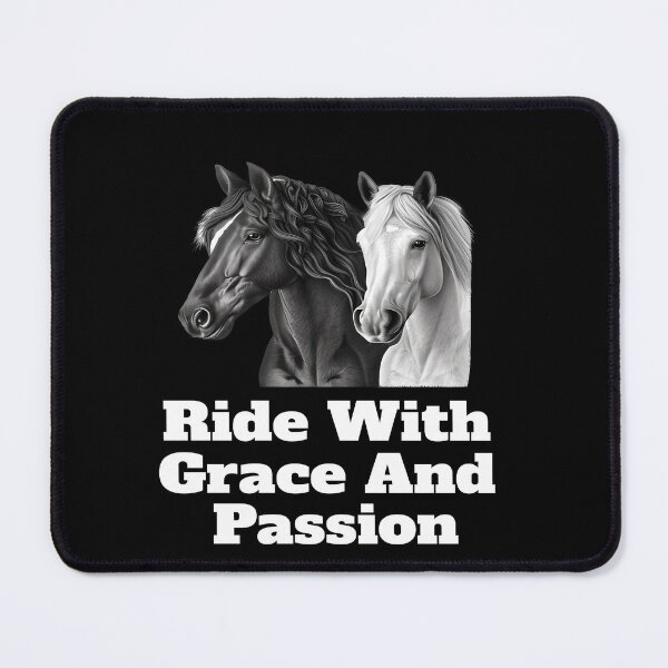 Item preview, Horse Lovers Design Ride With Grace And Passion designed and sold by fantasticdesign.