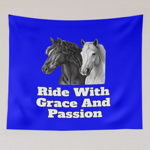 Item preview, Horse Lovers Design Ride With Grace And Passion designed and sold by fantasticdesign.