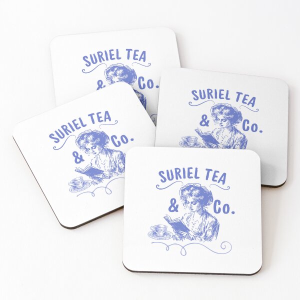 Item preview, ACOTAR Suriel Tea Co Sticker  designed and sold by reader of books.