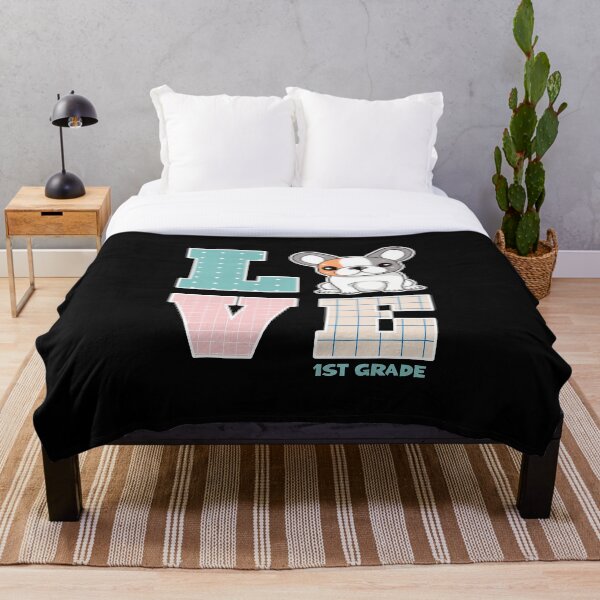 Aperçu de l'œuvre Conception de chien mignon d'amour de 1ère année créée et vendue par CALIMASHIRTS.