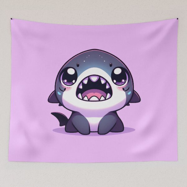 Item preview, Cute shark designed and sold by Anna Halasek.