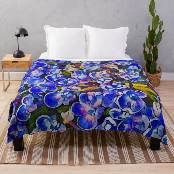 Item preview, Blue hydrangea design designed and sold by Susan Gallup.