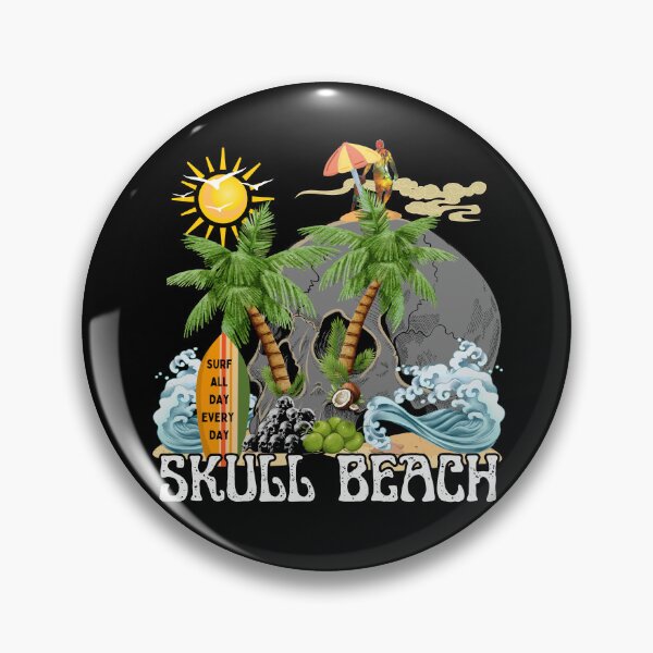 Item preview, Skull Beach designed and sold by CasmariaOnlineShop -.