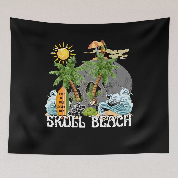 Item preview, Skull Beach designed and sold by CasmariaOnlineShop -.