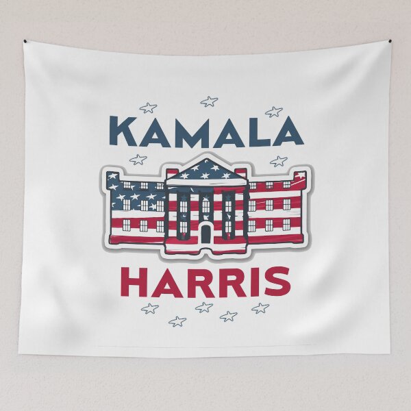 Item preview, Kamala Harris 2024 | vintage style | MRS. PRESIDENT designed and sold by RedCircleArt.