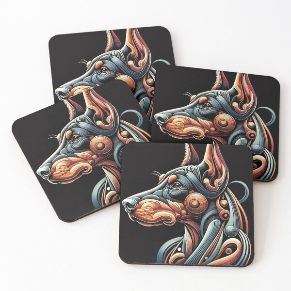 Item preview, Doberman - Powerful Grace designed and sold by LegademaArt.
